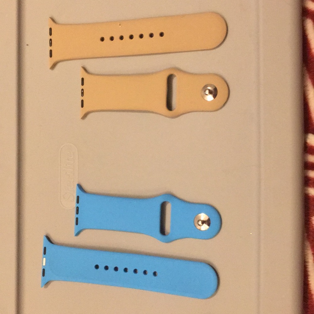 2 42/44 mm watch bands unisex